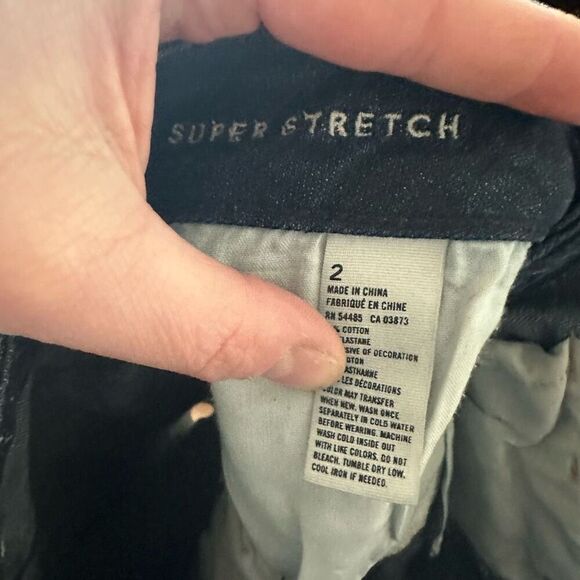 American Eagle denim cutoff super stretch size 2 shorts - Picture 3 of 3